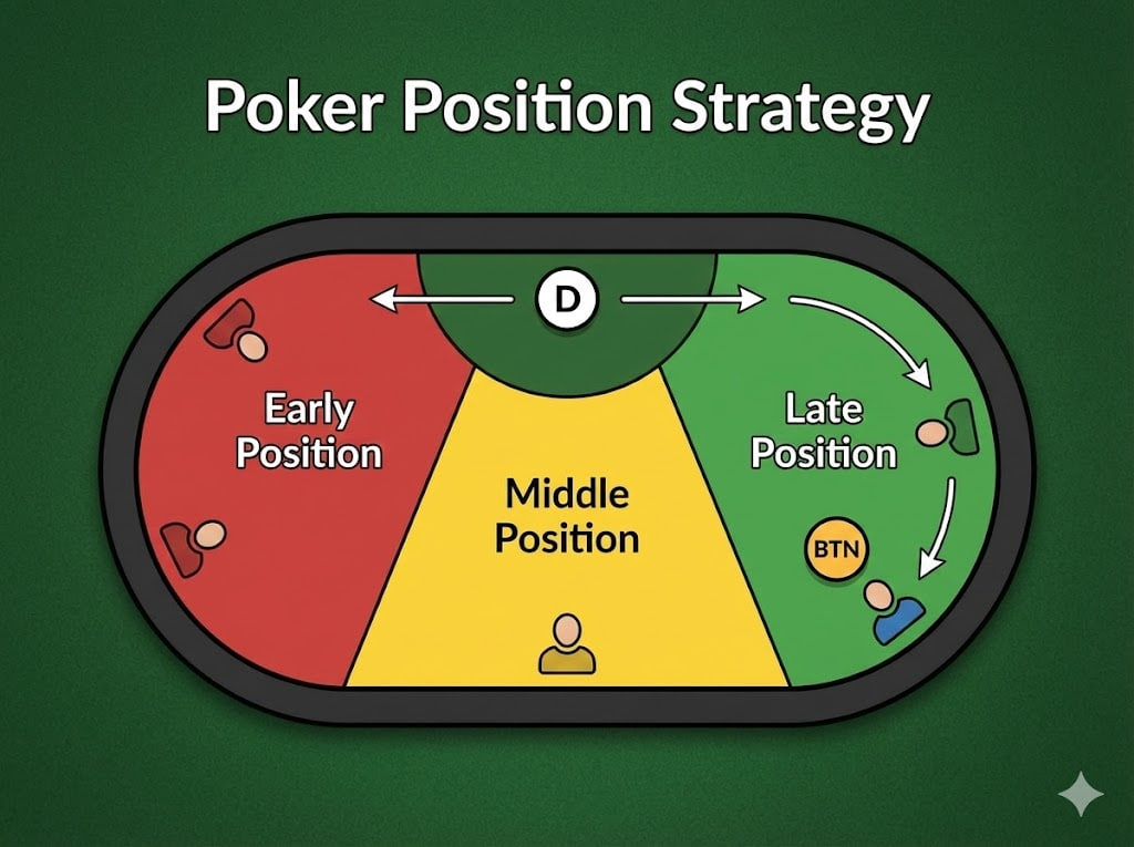 德扑竞技新手必读：为什么“位置”是你的隐形优势？